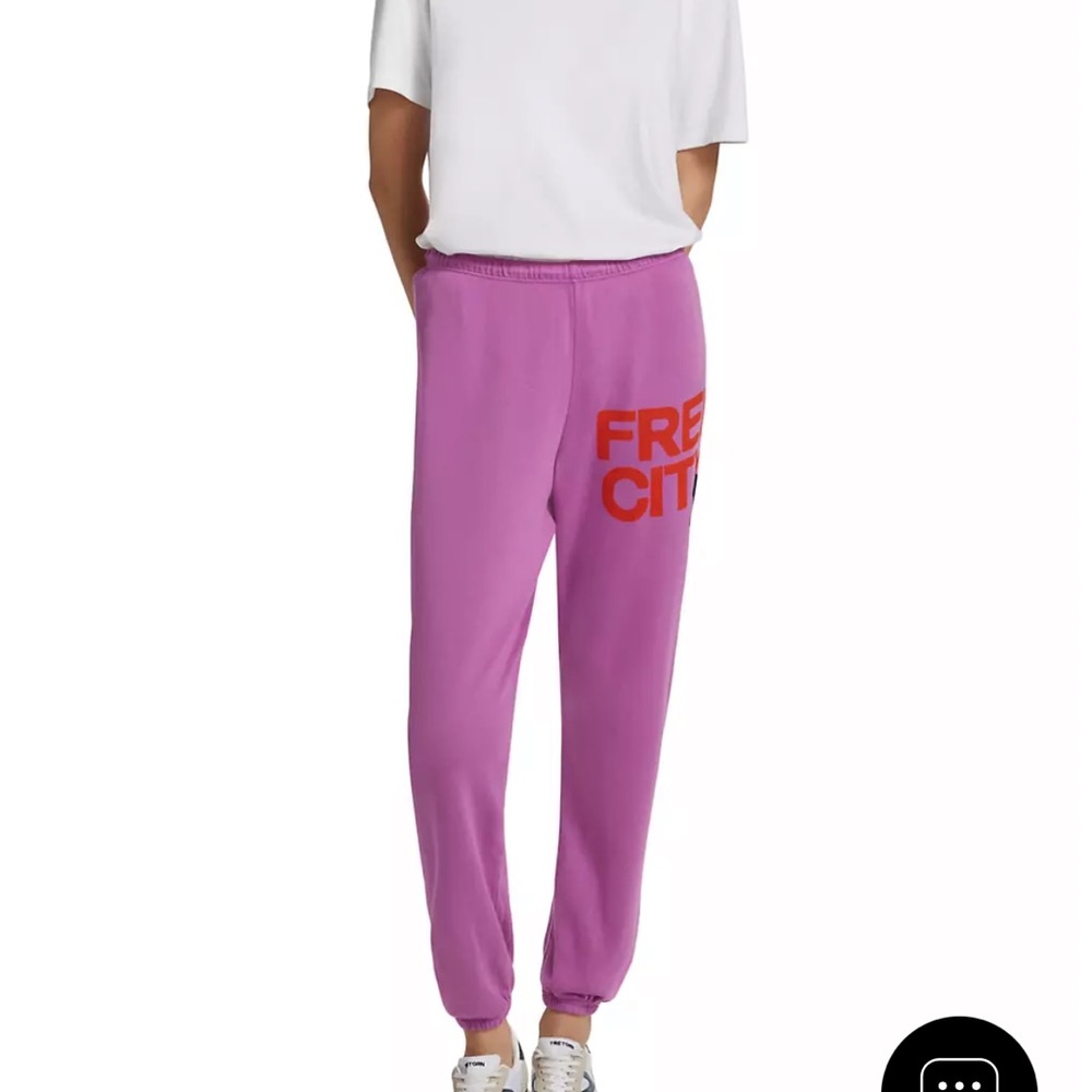 Free City Logo Cotton Sweatpant